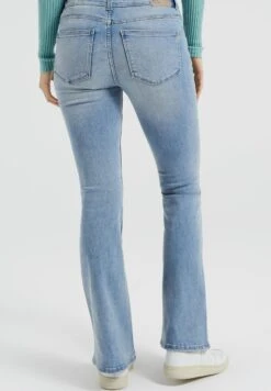 WE FASHION High Rise - Jean Bootcut - Blue -We Fashion Soldes Boutique 480d153d3e54421abe1d7acc233fea4a