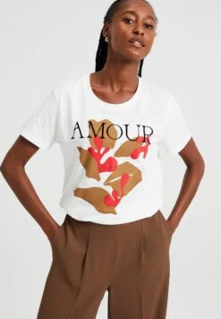 WE FASHION Print - T-Shirt Imprimé - White