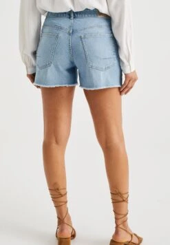 WE FASHION High Rise Met Comfort-Stretch - Short En Jean - Blue 9 WE FASHION High Rise Met Comfort-Stretch - Short En Jean - Blue -We Fashion Soldes Boutique 488eb102604040e69dcd80db1da1ba3d