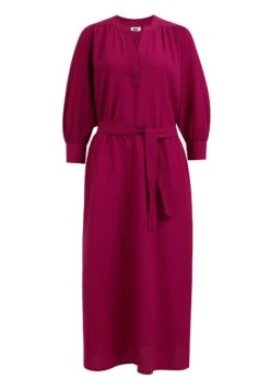 WE FASHION Met Structuur - Robe De Jour - Violet -We Fashion Soldes Boutique 496816d966fe4b5890156dc0b9a6fc26
