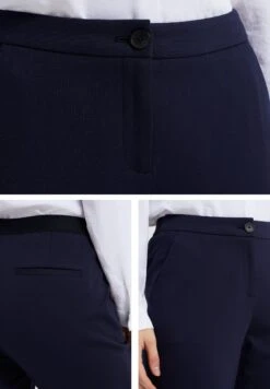 WE FASHION Slim Fit Met Stretch - Pantalon Classique - Blue 10 WE FASHION Slim Fit Met Stretch - Pantalon Classique - Blue -We Fashion Soldes Boutique 4ac6b26b4ec84204bf4b01b924b55a05