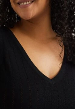 WE FASHION Curve - Débardeur - Black -We Fashion Soldes Boutique 4cfe857a3cd240af9e9bf418c4afea1b