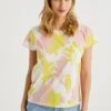 WE FASHION Met Dessin - T-Shirt Imprimé - Yellow -We Fashion Soldes Boutique 52181f92f07940afba3dd02533d97214