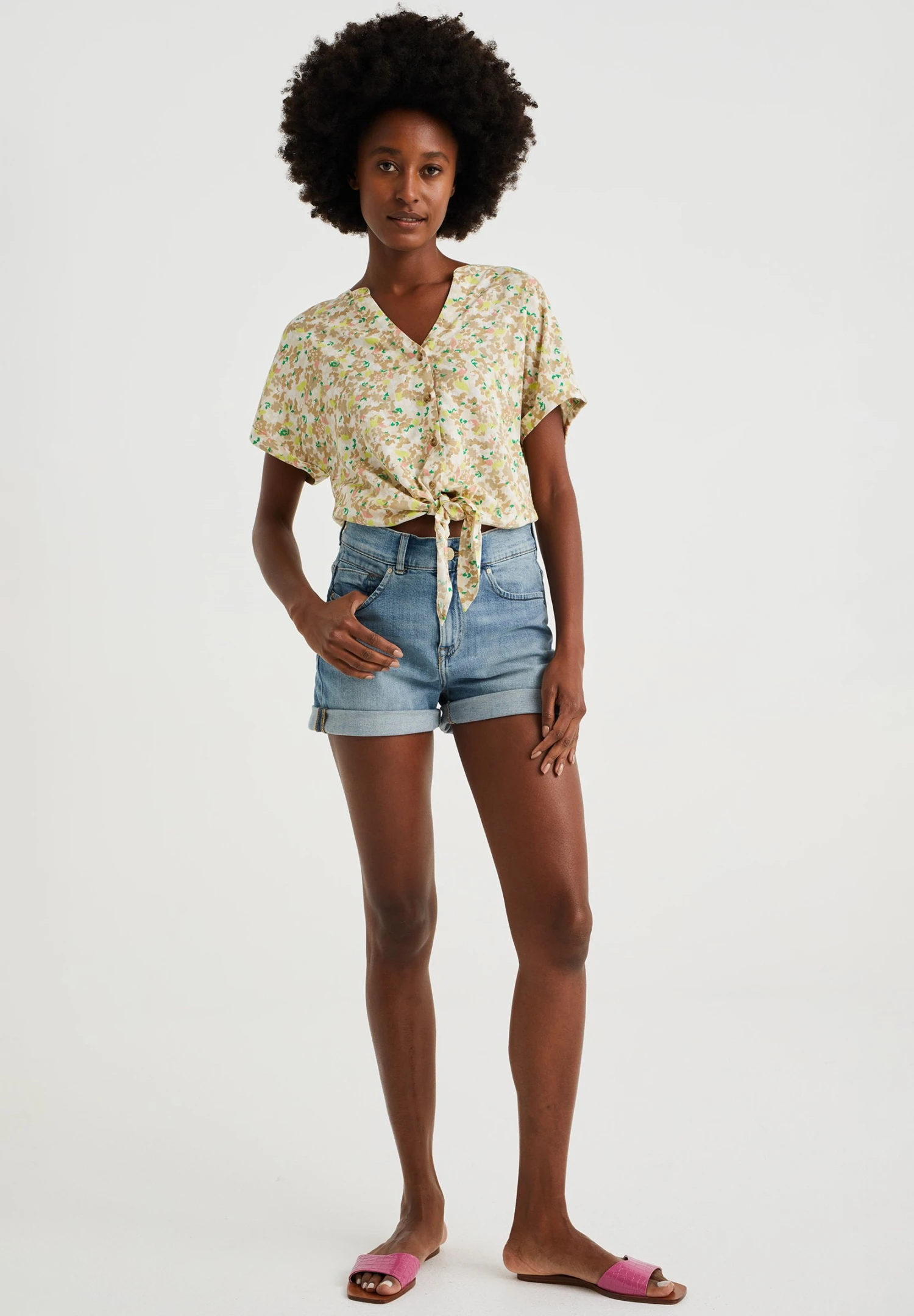 WE FASHION Met Dessin - Blouse - White 3 WE FASHION Met Dessin - Blouse - White – Image 2