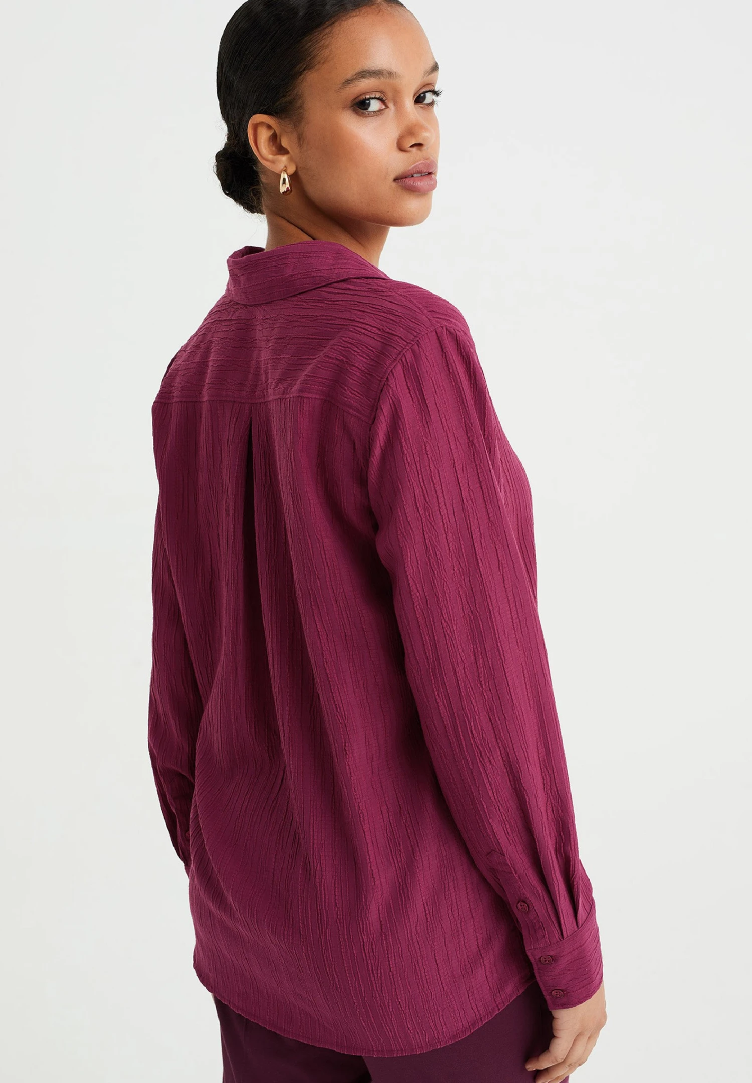 WE FASHION Chemisier - Violet 5 WE FASHION Chemisier - Violet – Image 3