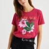 WE FASHION Met Opdruk - T-Shirt Imprimé - Pink -We Fashion Soldes Boutique 543e35864fcd4af7b153f17f2d3883e3