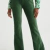 WE FASHION Flared - Pantalon Classique - Green -We Fashion Soldes Boutique 5473067d69644d8c85d79e54e63a73a4