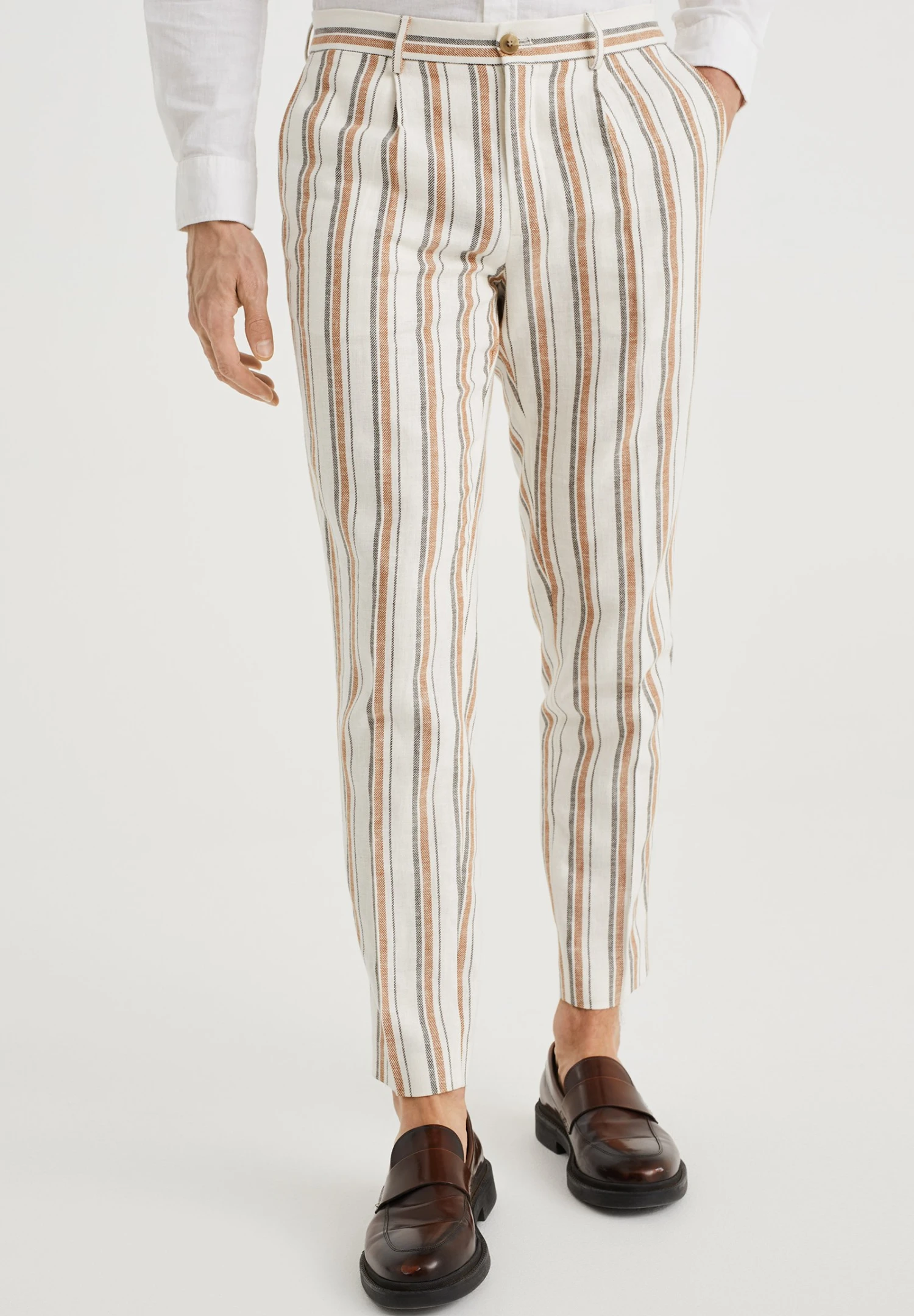 WE FASHION Regular Fit Met Dessin - Pantalon Classique 3 WE FASHION Regular Fit Met Dessin - Pantalon Classique