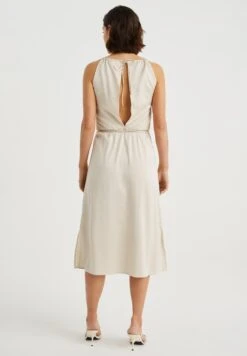 WE FASHION Met Look - Robe De Jour - Beige -We Fashion Soldes Boutique 57214daebd7c400abc98d4552a7afe18