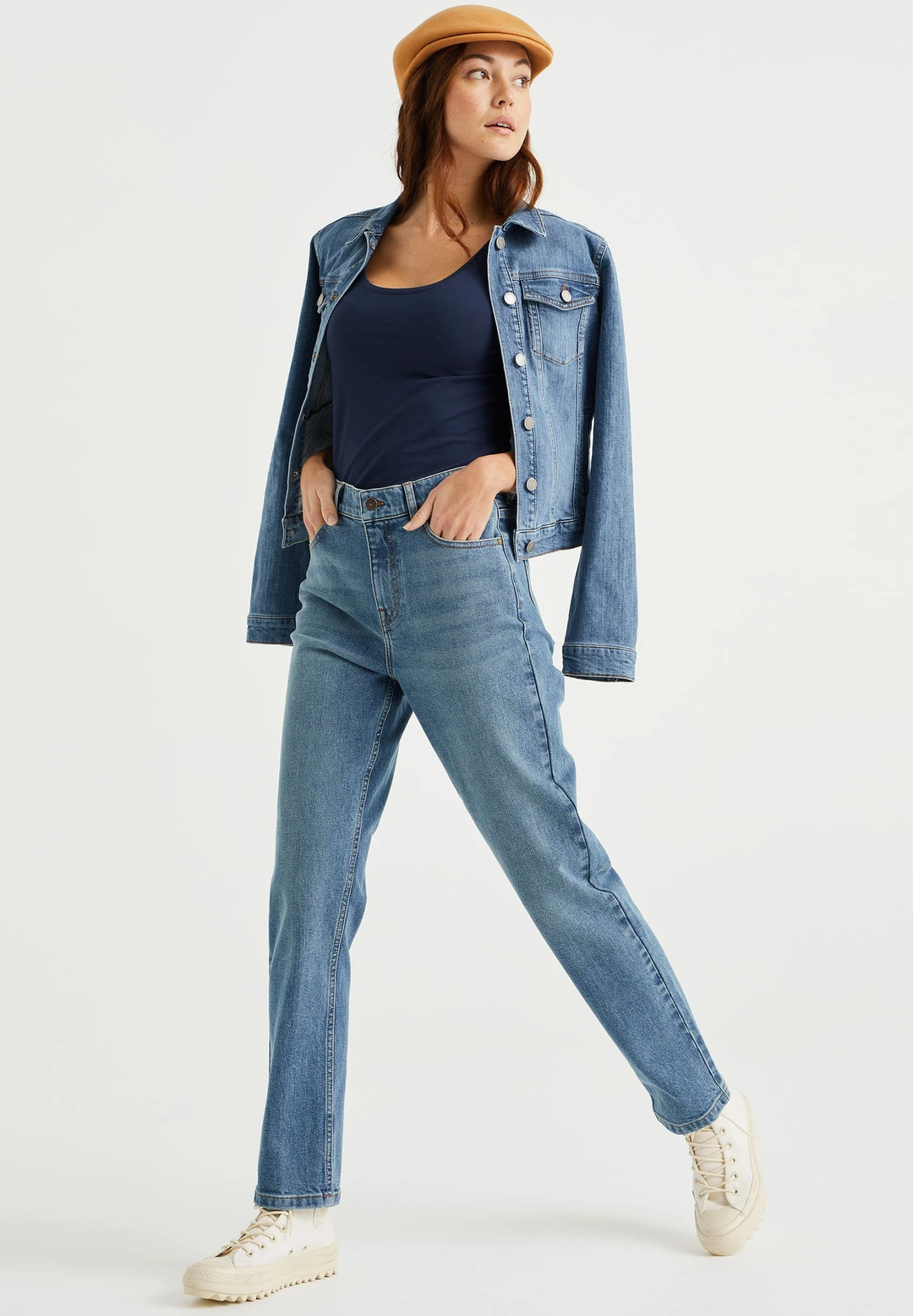 WE FASHION High Rise - Jeans Fuselé - Blue 4 WE FASHION High Rise - Jeans Fuselé - Blue – Image 2
