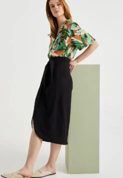 WE FASHION Chemisier - Orange Green 12 WE FASHION Chemisier - Orange Green -We Fashion Soldes Boutique 5902e582695d4aca833e5bb07b007818