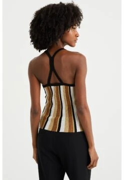 WE FASHION Gebreide Met Dessin - Débardeur - Multicoloured -We Fashion Soldes Boutique 59e57974988840c3bc73844683fd5d05