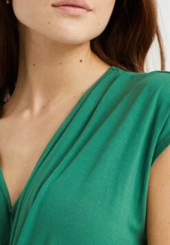 WE FASHION Met Plooidetail - Robe De Jour - Green -We Fashion Soldes Boutique 5d12c4ced17f4073b44a3c3e7d6768e3