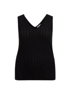 WE FASHION Curve - Débardeur - Black -We Fashion Soldes Boutique 5db981a5776e41b9bd5f0967bf31f38b