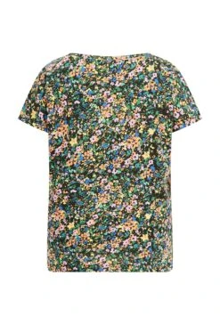 WE FASHION Met Dessin-Curve - T-Shirt Imprimé - Multicoloured -We Fashion Soldes Boutique 5e8994478822458489685e95fa24f92e