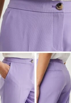 WE FASHION Slim Ft - Chino - Violet -We Fashion Soldes Boutique 5f0061c3a1ac4820aac20a0f11e60749