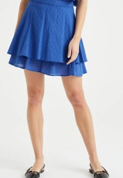 WE FASHION Rok Met Dessin - Minijupe - Blue