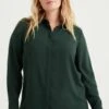WE FASHION Curve - Chemisier - Green -We Fashion Soldes Boutique 6032665abc274e748dcaec9d38cead98
