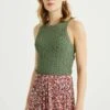 WE FASHION Met Structuur - Débardeur - Green 2 WE FASHION Met Structuur - Débardeur - Green -We Fashion Soldes Boutique 637c472734a746609c0a2ded6384c818