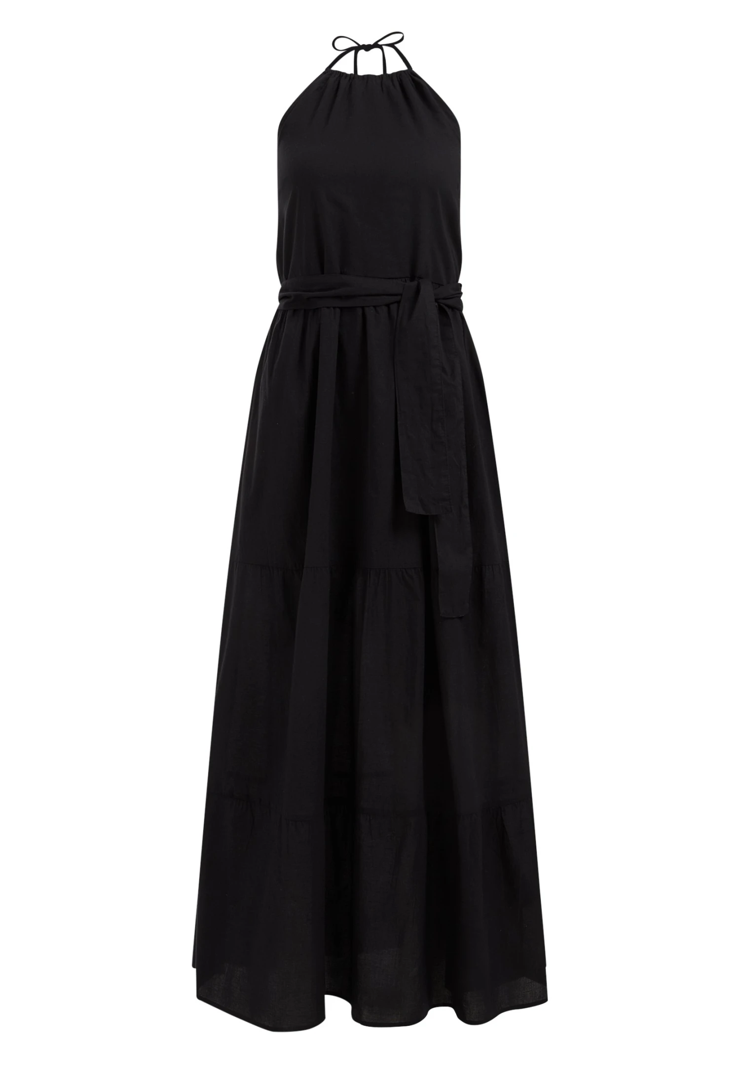 WE FASHION Robe Longue - Black 7 WE FASHION Robe Longue - Black – Image 5