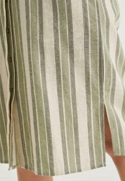 WE FASHION Met Dessin - Robe Chemise - Green -We Fashion Soldes Boutique 66c614acb0dd47f0b44187ff0220f605