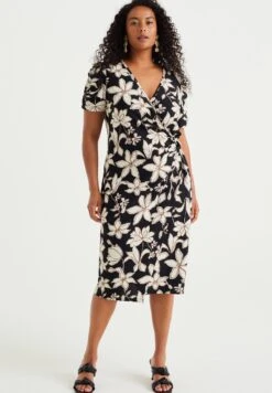 WE FASHION Curve - Robe De Jour - Schwarz