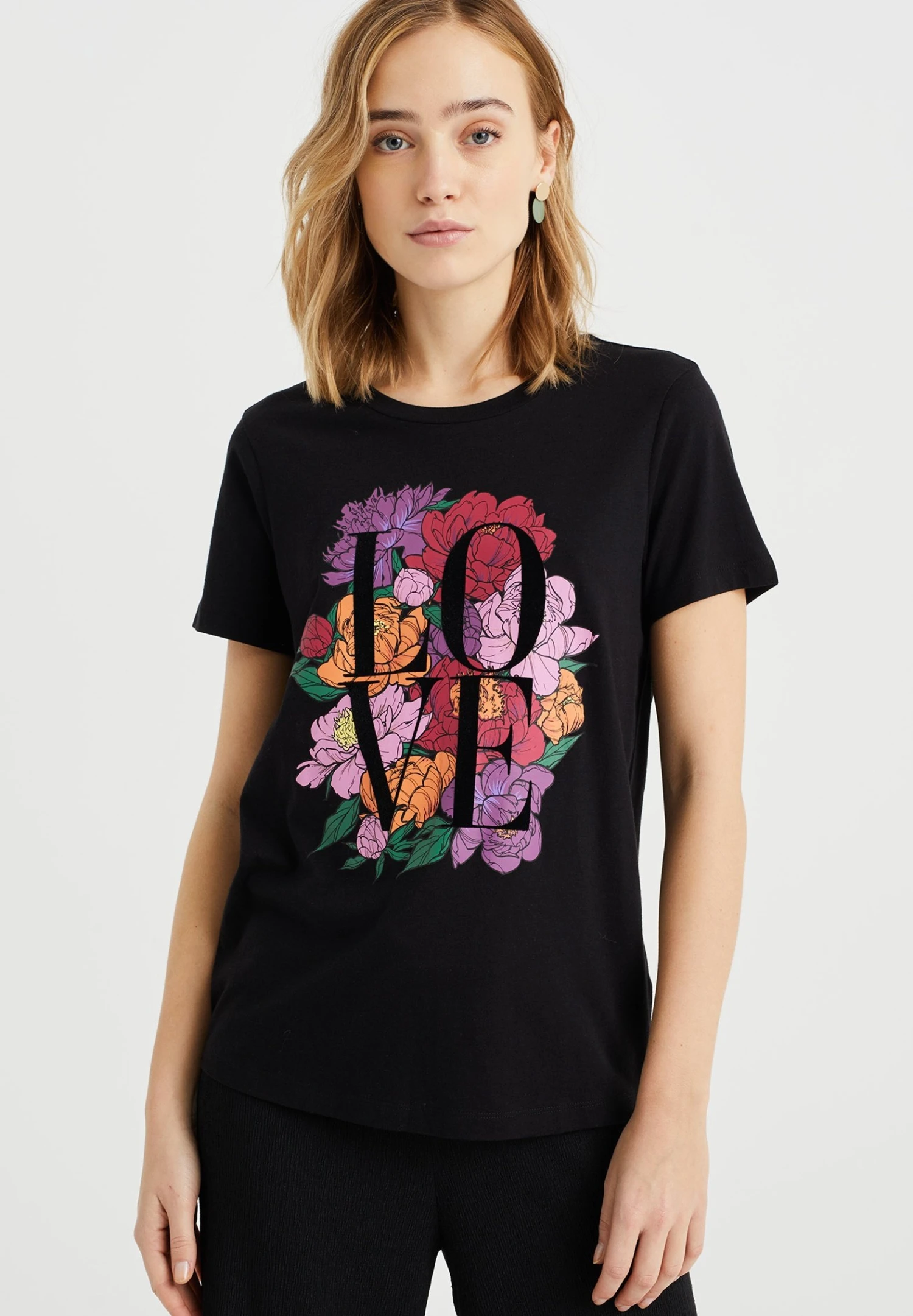 WE FASHION T-Shirt Imprimé - Black 3 WE FASHION T-Shirt Imprimé - Black