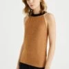 WE FASHION Débardeur - Brown 1 WE FASHION Débardeur - Brown -We Fashion Soldes Boutique 67ee0f6ea43b4917b23545a4b98c9f50