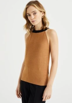 WE FASHION Débardeur - Brown