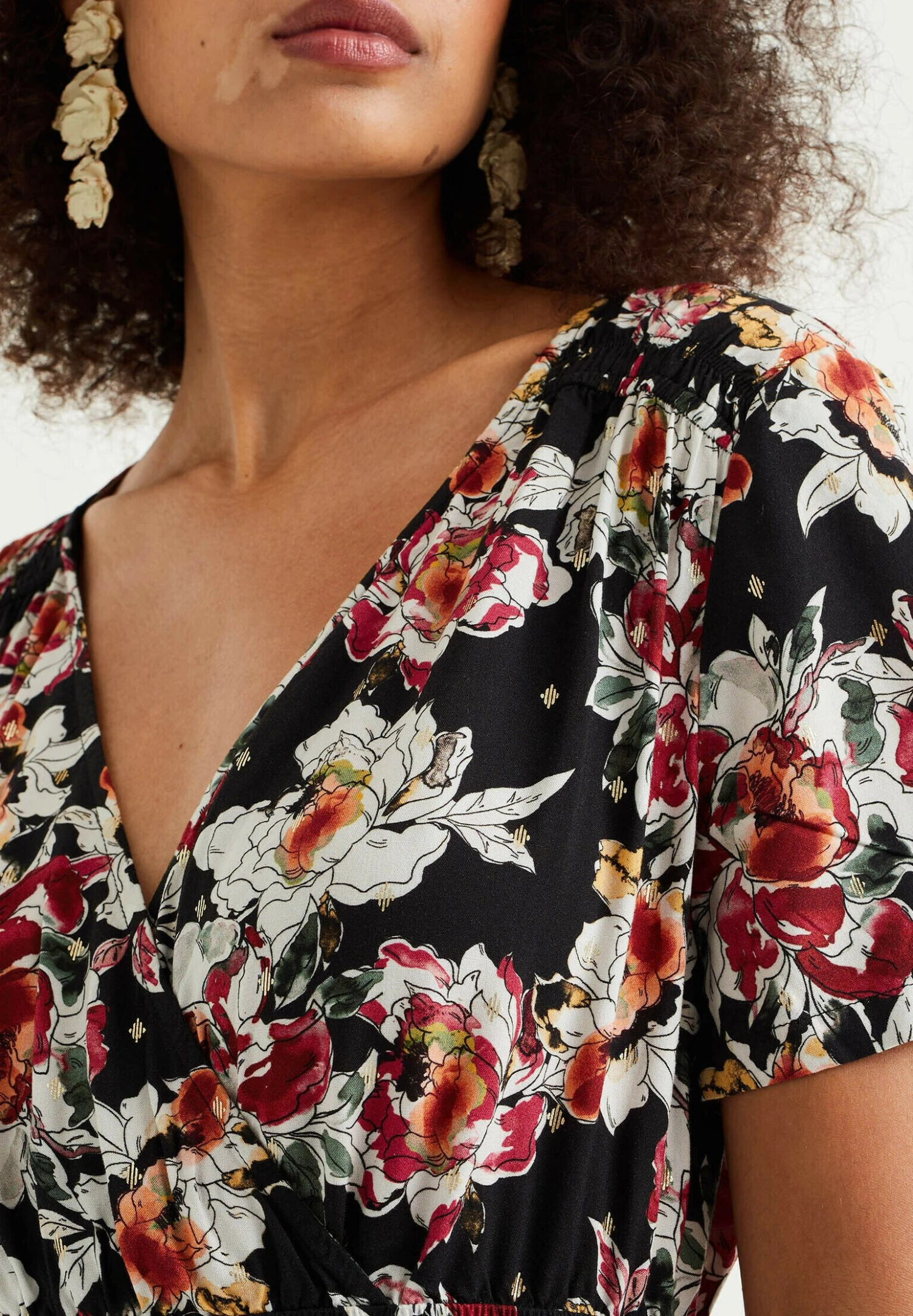 WE FASHION Met Dessin - Robe Longue - Black 5 WE FASHION Met Dessin - Robe Longue - Black – Image 3