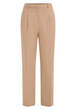 WE FASHION Regular Fit - Pantalon Classique - Beige -We Fashion Soldes Boutique 69bce1d05c024c05b3a9799f2ff56dbd