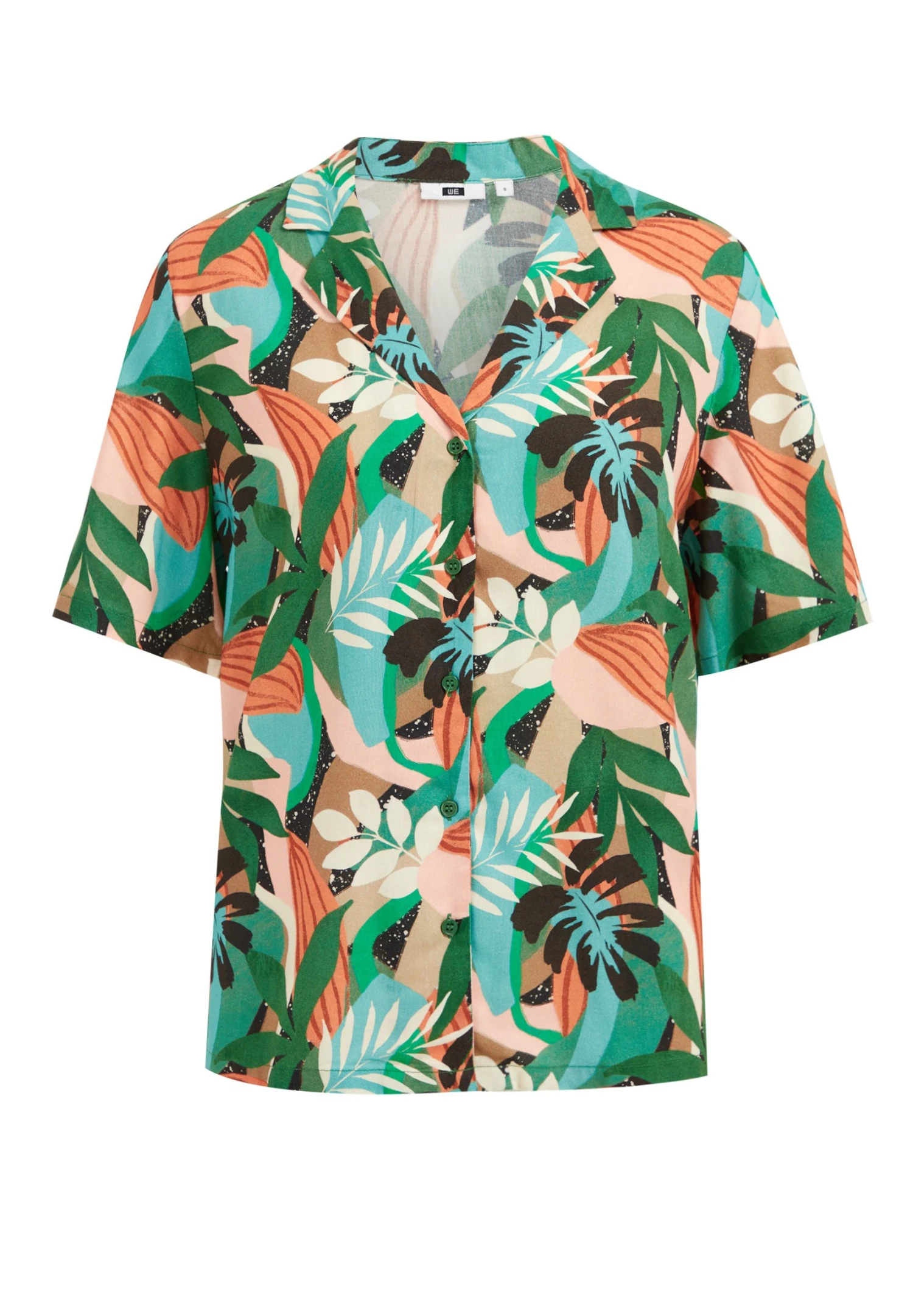 WE FASHION Chemisier - Orange Green 8 WE FASHION Chemisier - Orange Green – Image 6