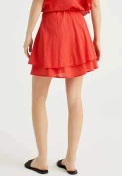 WE FASHION Rok Met Dessin - Minijupe - Red -We Fashion Soldes Boutique 6ab835f9d30c497391384ee97dcdffb8