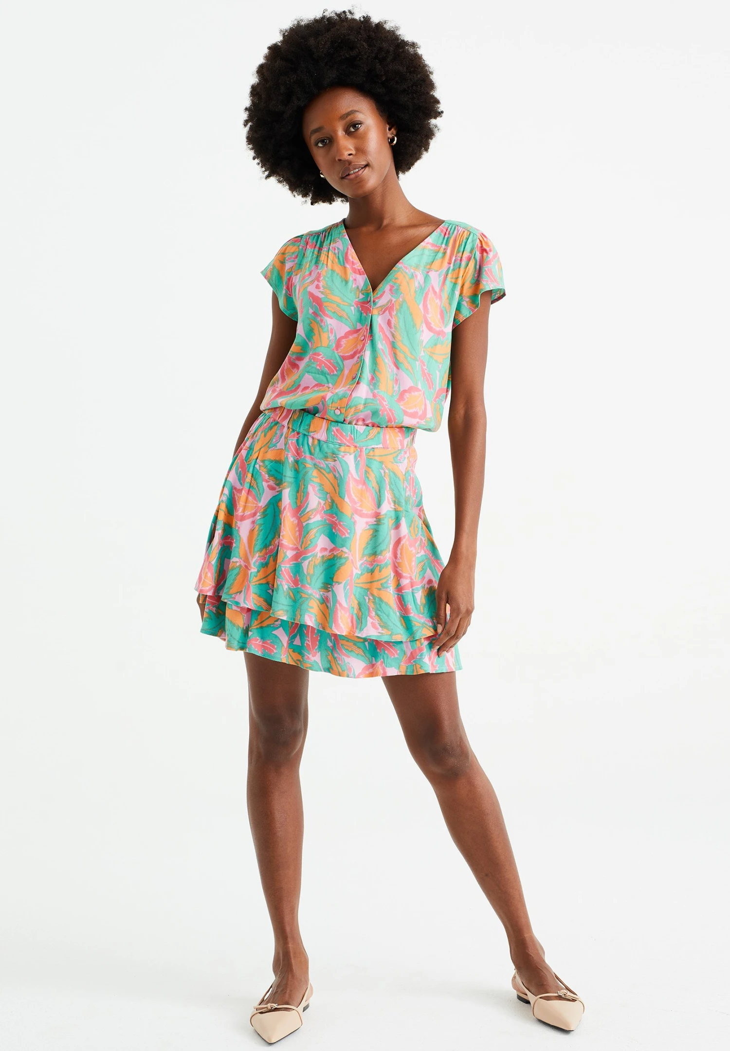 WE FASHION Met Dessin - Blouse - Multicoloured 4 WE FASHION Met Dessin - Blouse - Multicoloured – Image 2