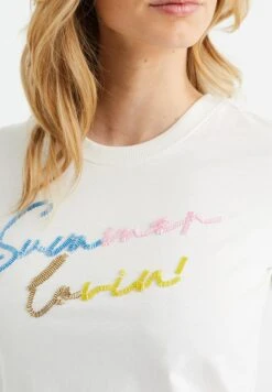 WE FASHION T-Shirt Imprimé - White 11 WE FASHION T-Shirt Imprimé - White -We Fashion Soldes Boutique 6ce5dc454f7e46e1864b868bf7ee038e
