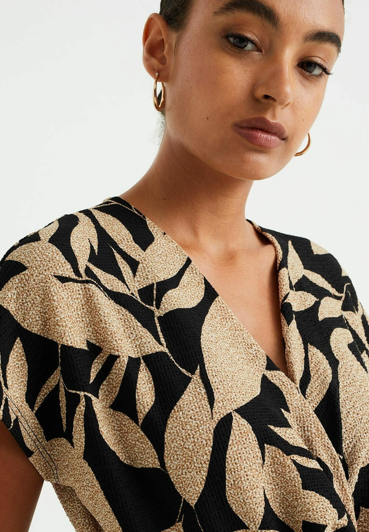 WE FASHION Robe En Jersey - Beige 6 WE FASHION Robe En Jersey - Beige – Image 4