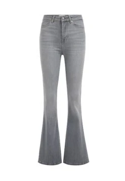 WE FASHION Met Comfort-Stretch - Jean Flare - Grey -We Fashion Soldes Boutique 6e37370b3b3a4ecda36cccd0719d538f