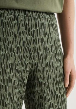 WE FASHION Wide Leg Met Dessin - Pantalon Classique - Green -We Fashion Soldes Boutique 6e39e80d83b9421d86e9788aa8cee04b