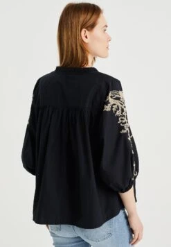 WE FASHION Met Embroidery - Chemisier - Black 9 WE FASHION Met Embroidery - Chemisier - Black -We Fashion Soldes Boutique 6fdb480040834ef196d61adf036760d5