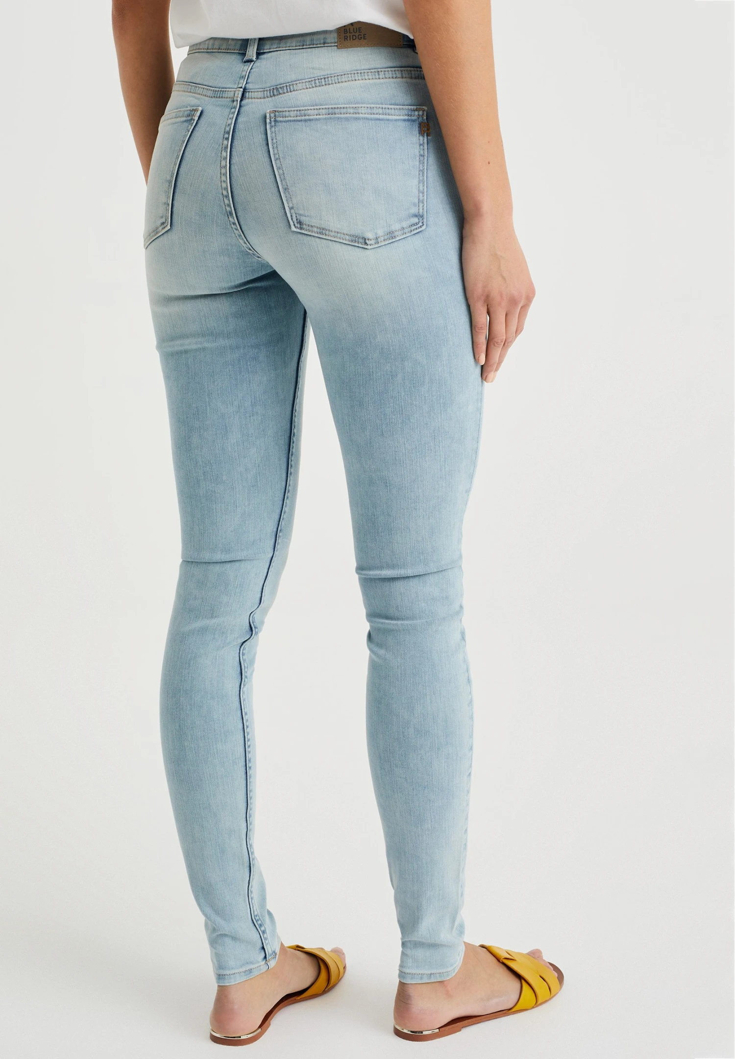 WE FASHION Mid Rise Super Met Comfort-Stretch - Jeans Skinny - Blue 5 WE FASHION Mid Rise Super Met Comfort-Stretch - Jeans Skinny - Blue – Image 3