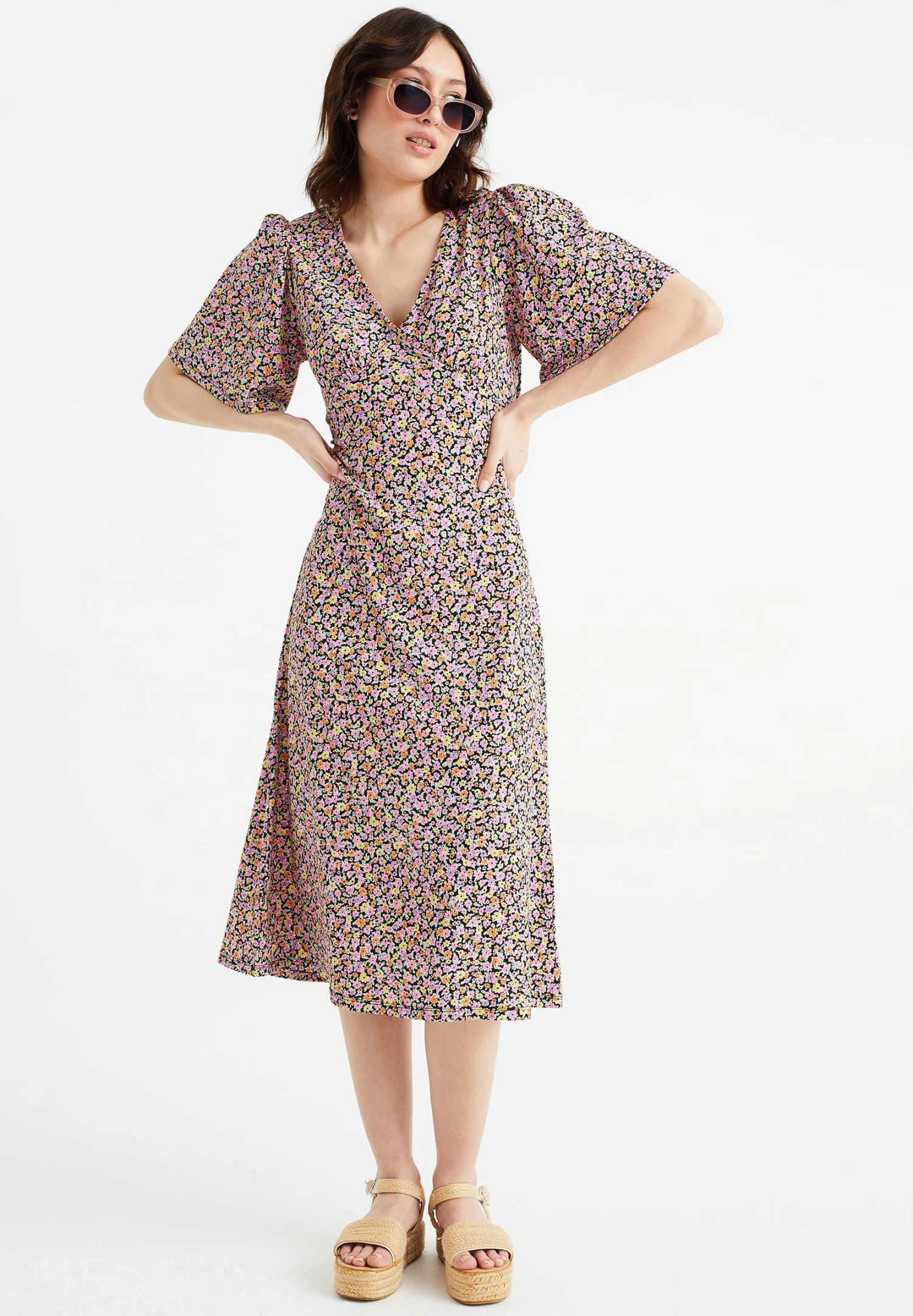 WE FASHION Met Dessin - Robe En Jersey - Multi Coloured 3 WE FASHION Met Dessin - Robe En Jersey - Multi Coloured