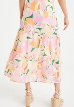 WE FASHION Met Dessin - Jupe Trapèze - Light Red 10 WE FASHION Met Dessin - Jupe Trapèze - Light Red -We Fashion Soldes Boutique 78ae4563983747bb874562c11c308739