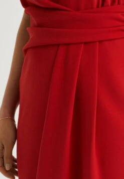 WE FASHION Met Plooidetail - Robe Fourreau - Red -We Fashion Soldes Boutique 7b34c0bf8f6240f9aa5cbcfc154b0f34