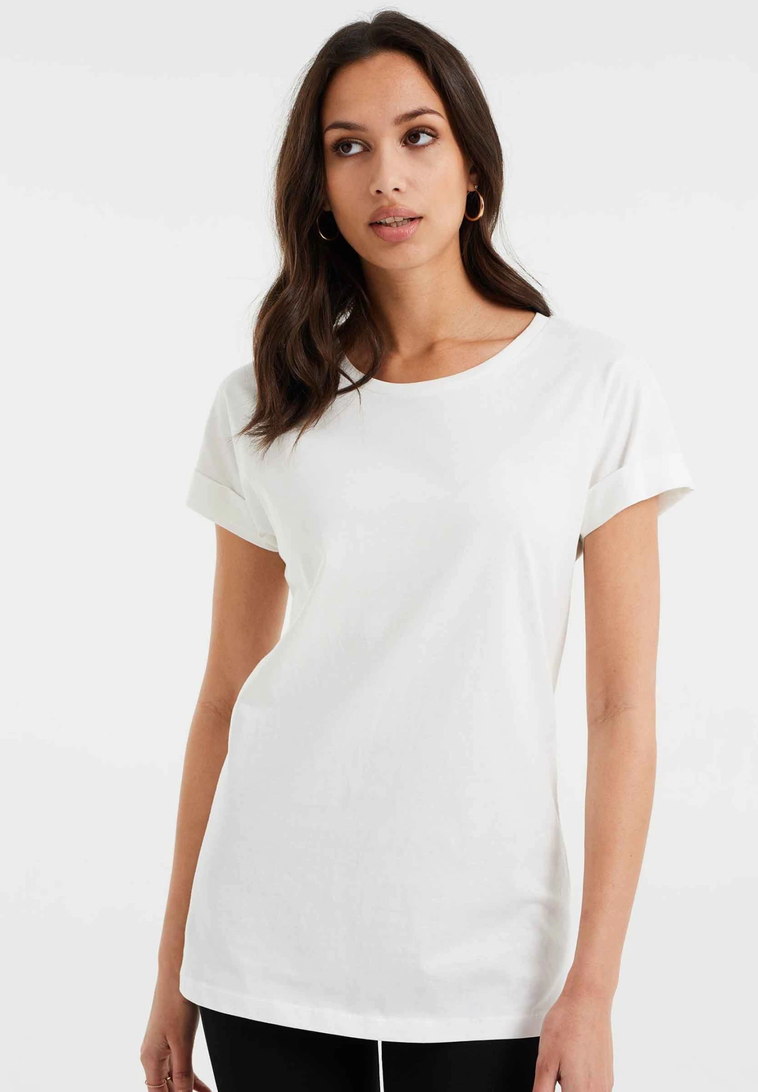 WE FASHION Regular Fit - T-Shirt Basique - White 3 WE FASHION Regular Fit - T-Shirt Basique - White