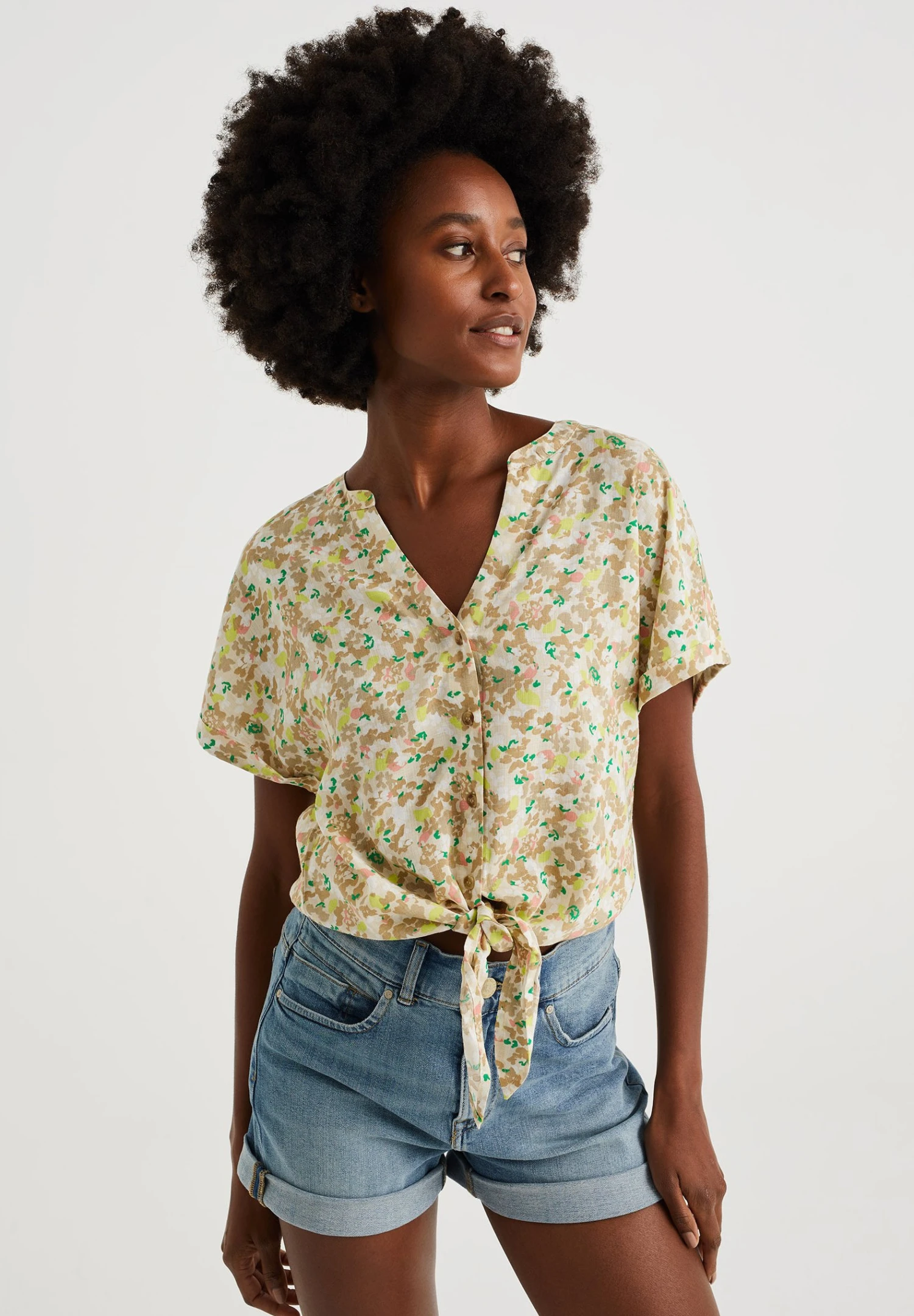 WE FASHION Met Dessin - Blouse - White 2 WE FASHION Met Dessin - Blouse - White