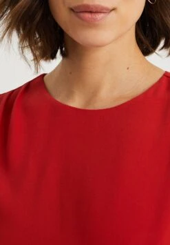 WE FASHION Met Plooidetail - Robe Fourreau - Red -We Fashion Soldes Boutique 7d68844d7f2048bfb57b65c669cd296a