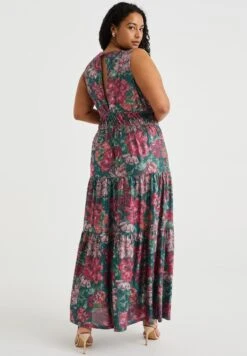 WE FASHION Curve - Robe Longue - Multi Coloured -We Fashion Soldes Boutique 7dfbd3366005429a9af9c3144e2e34e6