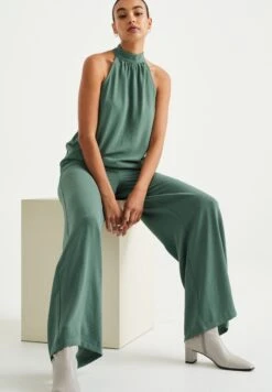 WE FASHION Halter - Blouse - Green -We Fashion Soldes Boutique 80086150f11f4597affc106b3518df04