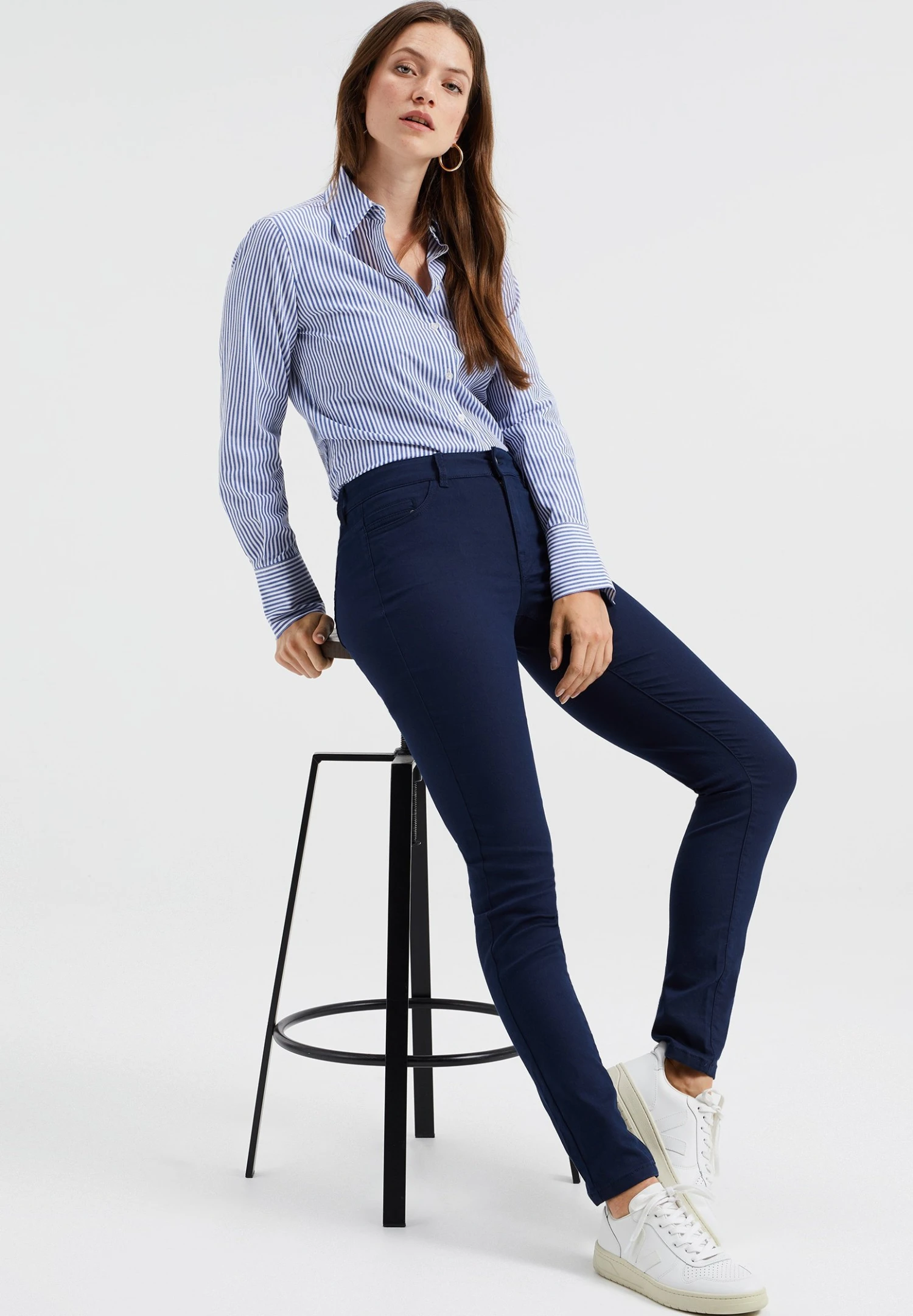WE FASHION High Rise - Jeans Skinny - Blue 7 WE FASHION High Rise - Jeans Skinny - Blue – Image 5
