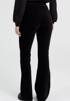 WE FASHION Flared - Pantalon Classique - Black -We Fashion Soldes Boutique 812f47d1c3114857ad6e046b903b8e9b
